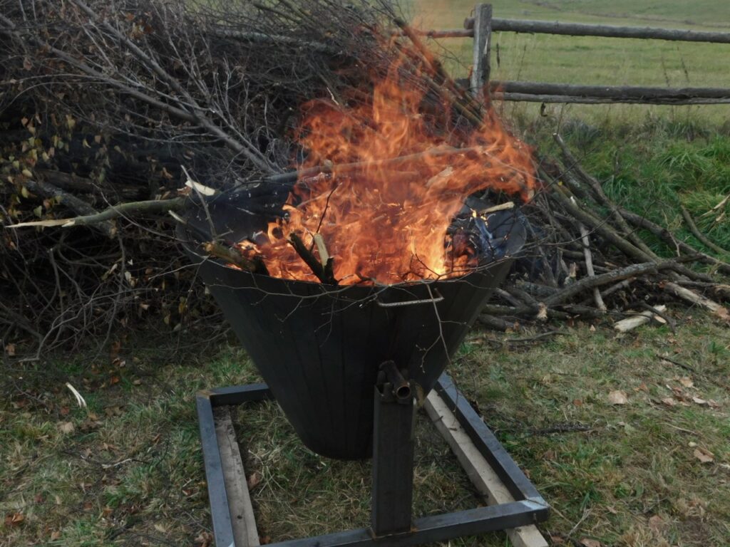 kruhový spalovač